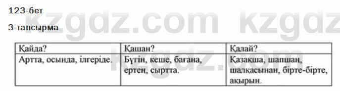 Казахский язык Жолшаева 6 класс 2018 Упражнение 3