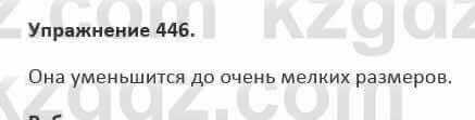 Русский язык и литература Учебник. Часть 2 Жанпейс 5 класс 2017 Упражнение 446