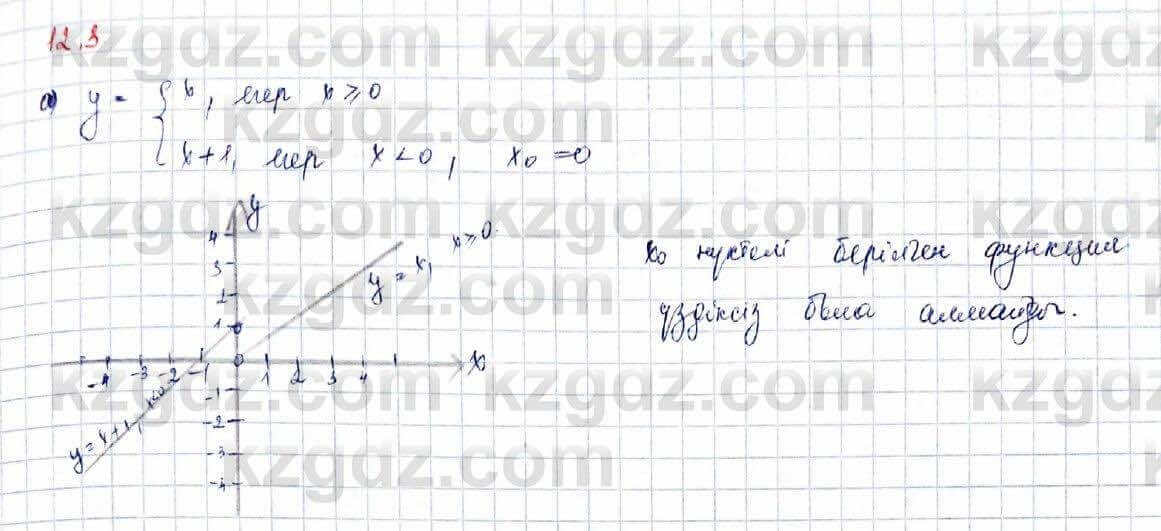 Алгебра (Обще-гуманитарное направление) Абылкасымова 10 ОГН класс 2019 Упражнение 12.3