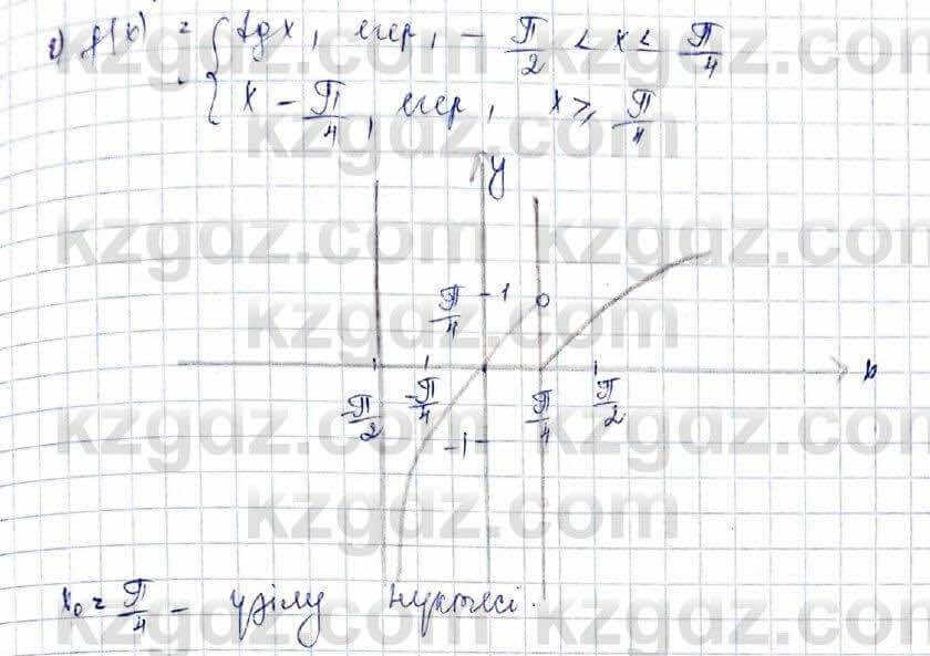 Алгебра (Обще-гуманитарное направление) Абылкасымова 10 ОГН класс 2019 Упражнение 12.7