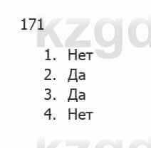 Русский язык Сабитова З. 5 класс 2017 Упражнение 171