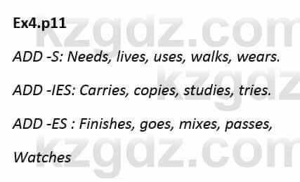 Английский язык (English Plus. Grade 7. Student books) Wetz Ben 7 класс 2015 Упражнение Ex 4