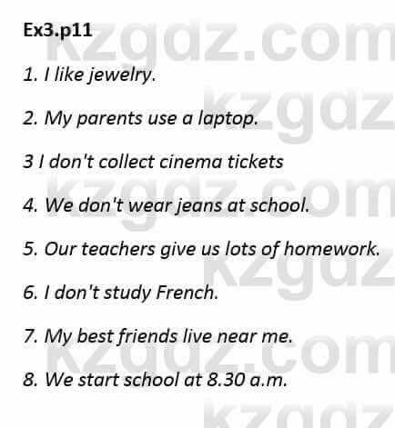 Английский язык (English Plus. Grade 7. Student books) Wetz Ben 7 класс 2015 Упражнение Ex 3