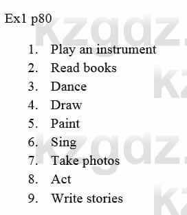 Английский язык (Eyes Open 1 for Kazakhstan (Grade 5) Student's book) Goldstein Ben 5 класс 2019 Упражнение Ex 1