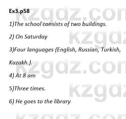 Английский язык (English Plus. Grade 6. Student books) Wetz Ben 6 класс 2018 Упражнение Ex 3