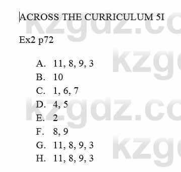 Английский язык (Excel for Kazakhstan (Grade 5) Student's book) Вирджиниия Эванс 5 класс 2017 Упражнение Ex 2