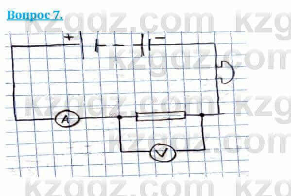 Физика Кронгарт Б. 8 класс 2018 Вопрос 7