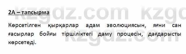 Казахский язык Қапалбек Б. 8 класс 2018 Упражнение 2А