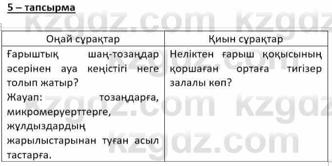 Казахский язык Ермекова Т. 8 класс 2018 Упражнение 5