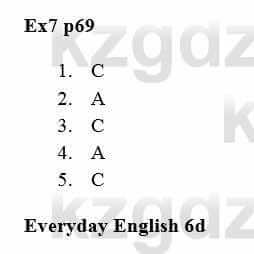 Английский язык (Excel for Kazakhstan (Grade 8) Student's book) Вирджиниия Эванс 8 класс 2019 Упражнение Ex 7