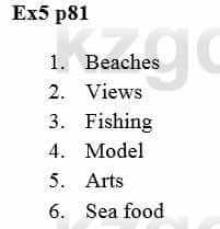 Английский язык (Excel for Kazakhstan (Grade 8) Student's book) Вирджиниия Эванс 8 класс 2019 Упражнение Ex 5