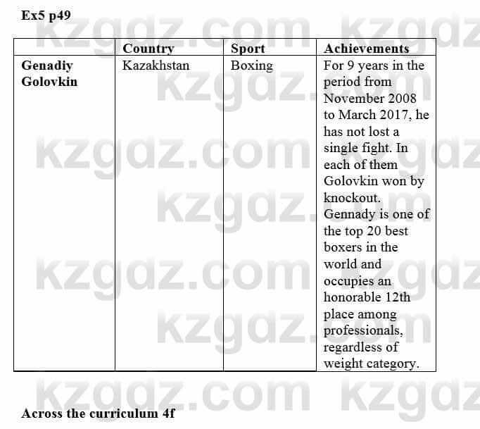 Английский язык (Excel for Kazakhstan (Grade 8) Student's book) Вирджиниия Эванс 8 класс 2019 Упражнение Ex 5