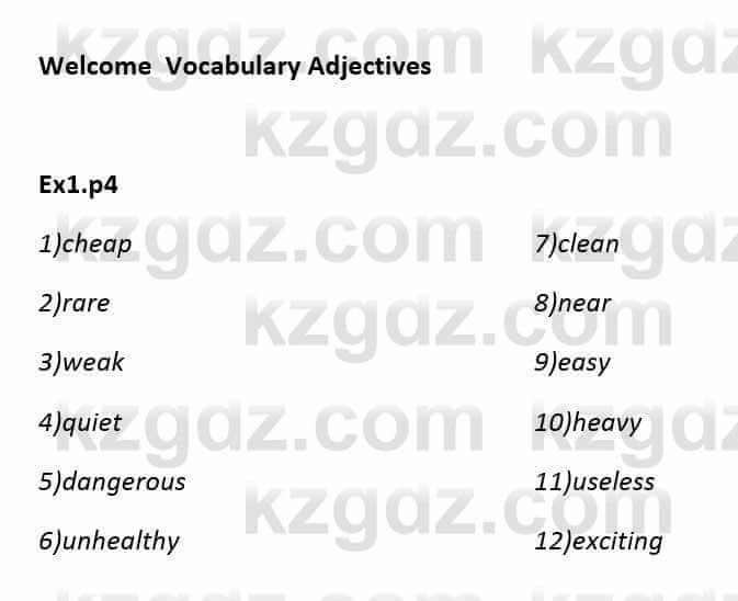 Английский язык (English Plus. Grade 8. Student books) Wetz Ben 8 класс 2015 Упражнение Ex 1