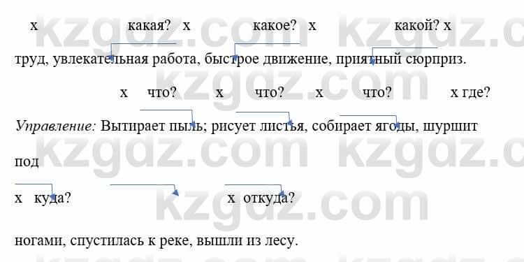 Русский язык и литература (Часть 1) Жанпейс У. 8 класс 2018 Упражнение 5