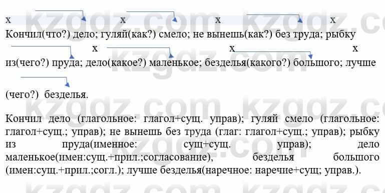 Русский язык и литература (Часть 1) Жанпейс У. 8 класс 2018 Упражнение 10