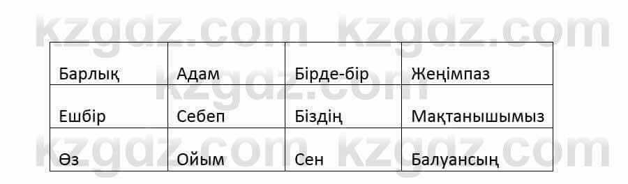 Казахский язык и литература (Часть 2) Оразбаева Ф. 6 класс 2018 Упражнение 1