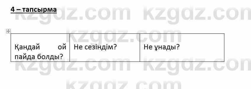 Казахский язык и литература (Часть 2) Оразбаева Ф. 6 класс 2018 Упражнение 4