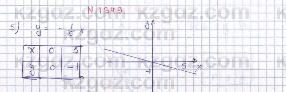 Математика Алдамуратова 6 класс 2018 Упражнение 1349