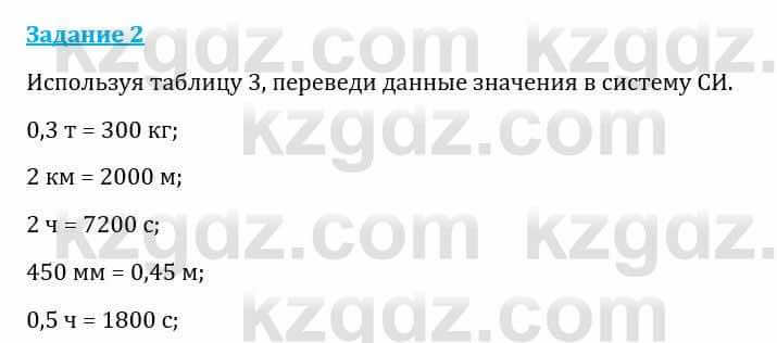 Естествознание Каратабанов Р., Верховцева Л. 6 класс 2019 Задание 2