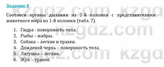 Естествознание Каратабанов Р., Верховцева Л. 6 класс 2019 Задание 4