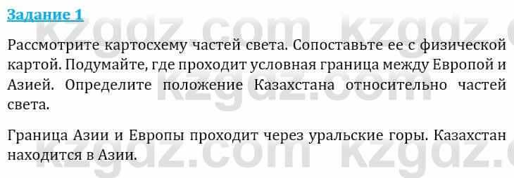 Естествознание Абдиманапов Б.Ш. 6 класс 2018 Задание Задание 1