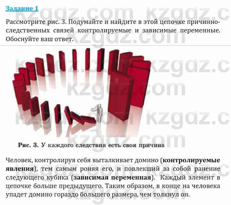 Естествознание Абдиманапов Б.Ш. 6 класс 2018 Задание Задание 1