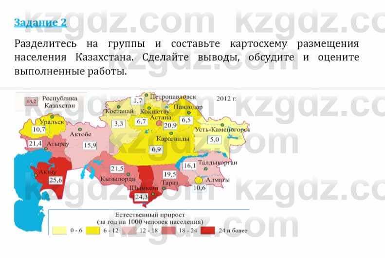 Естествознание Абдиманапов Б.Ш. 6 класс 2018 Задание Задание 2