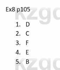 Английский язык (Excel for Kazakhstan (Grade 9) Student's book) Jenn Dooley 9 класс 2019 Упражнение 8