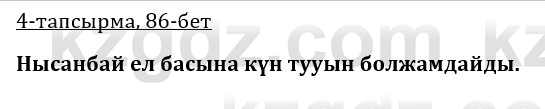 Казахская литература Керимбекова 9 класс 2019 Вопрос 4