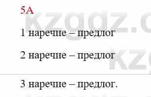 Русский язык Сабитова З. 8 класс 2018 Упражнение 5А