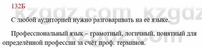 Русский язык Сабитова З. 8 класс 2018 Упражнение 132Б