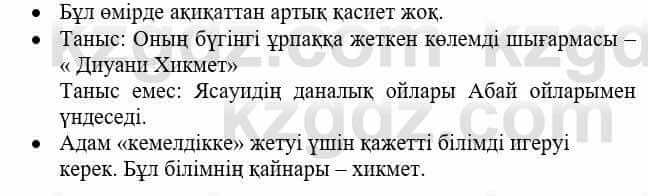 Казахская литература Тұрсынғалиева С. 8 класс 2018 Синтез 2