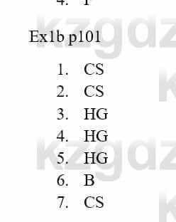 Английский язык (Full Blast for Kazakhstan (Grade 8), Students Book) Mitchel H.Q. 8 класс 2018 Упражнение 1