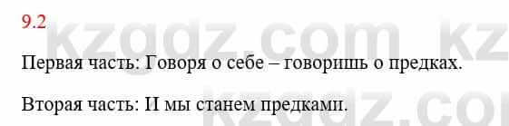 Русский язык и литература Исмагулова Б. 6 класс 2018 Упражнение 2