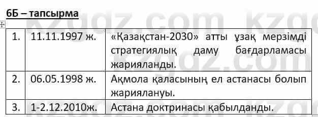 Казахский язык Мамаева М. 9 класс 2019 Упражнение 6Б