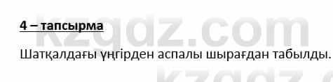 Казахский язык и литература Косымова 6 класс 2018 Упражнение 4