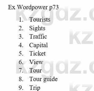 Английский язык (Laser A1+ for Kazakhstan (Grade 6) Student`s Book ) Malcolm Mann 6 класс 2018 Упражнение Word power