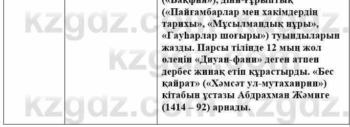 Всемирная история (Дүниежүзі тарихы) Айтбай Р. 6 класс 2018 Самостоятельная работа 1