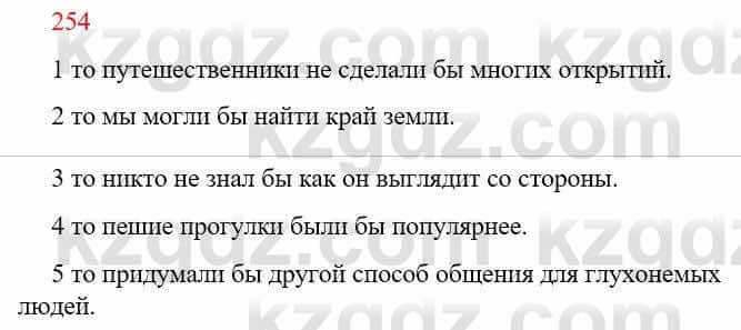 Русский язык Сабитова З. 9 класс 2019 Упражнение 254А