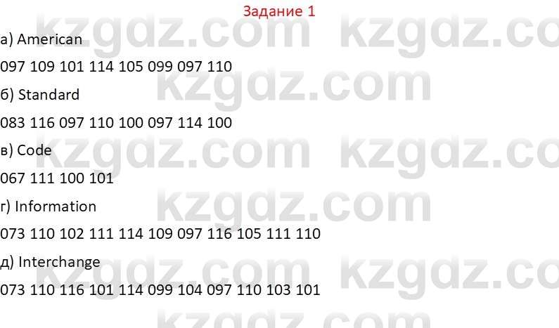 Информатика Салгараева Г.И. 6 класс 2018 Задание 1