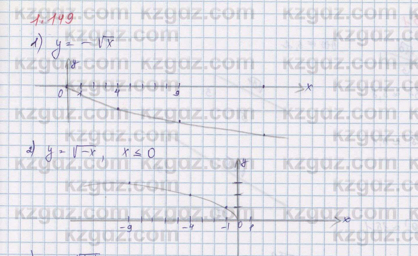Алгебра Шыныбеков 8 класс 2018 Упражнение 1.149