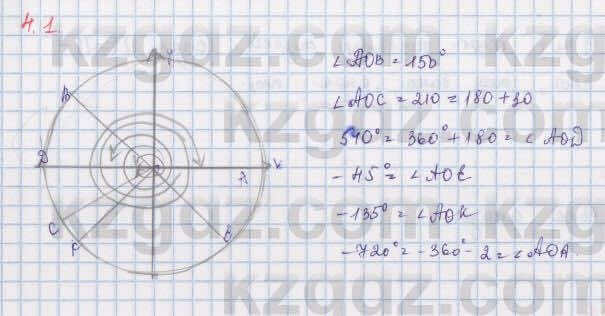 Алгебра Шыныбеков 9 класс 2019 Упражнение 4.1