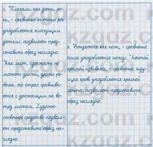 Русский язык и литература Жанпейс 7 класс 2017 Задание в группе работа в группе