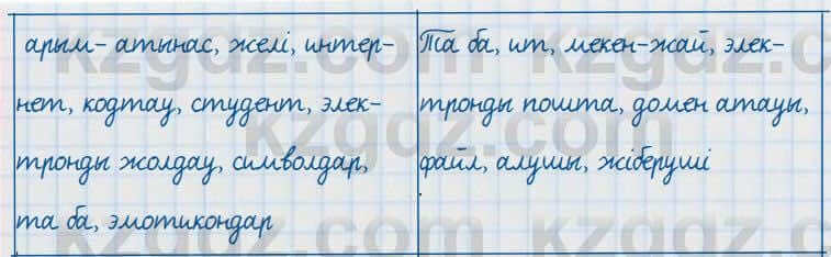 Русский язык и литература Жанпейс 7 класс 2017 Задание в группе работа в группе