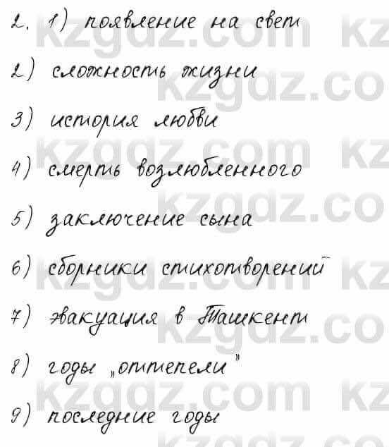 Русский язык и литература Шашкина 11 ОГН класс 2019 Упражнение 2