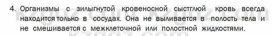 Биология Соловьева 7 класс 2017 Знание и понимание 21.4