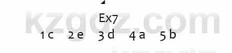 Английский язык (Excel for Kazakhstan (Grade 7) Student's book) Вирджиниия Эванс 7 класс 2017 Упражнение Ex7