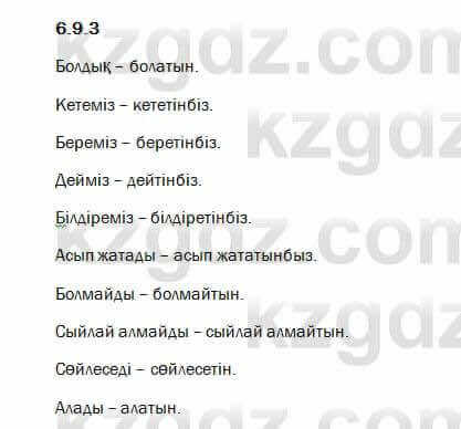 Казахский язык Капалбек 7 класс 2018 Упражнение 3