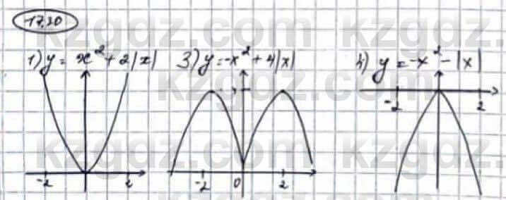 Алгебра Абылкасымова 9 класс 2019 Упражнение 17.30