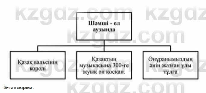 Казахский язык Косымова 7 класс 2018 Упражнение 5